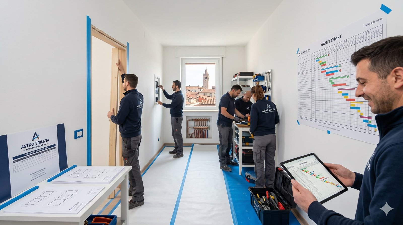 Scopri di più sull'articolo Cronoprogramma vs Realtà: Perché i cantieri edili ritardano (e come lavoriamo noi)